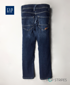 gap jeans dark blue back