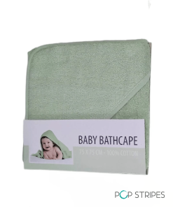 baby bathcape light green