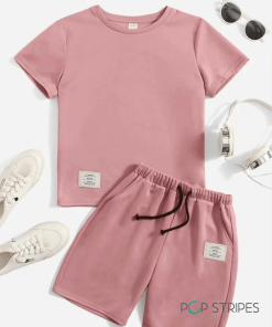 pink-short-shirt-set